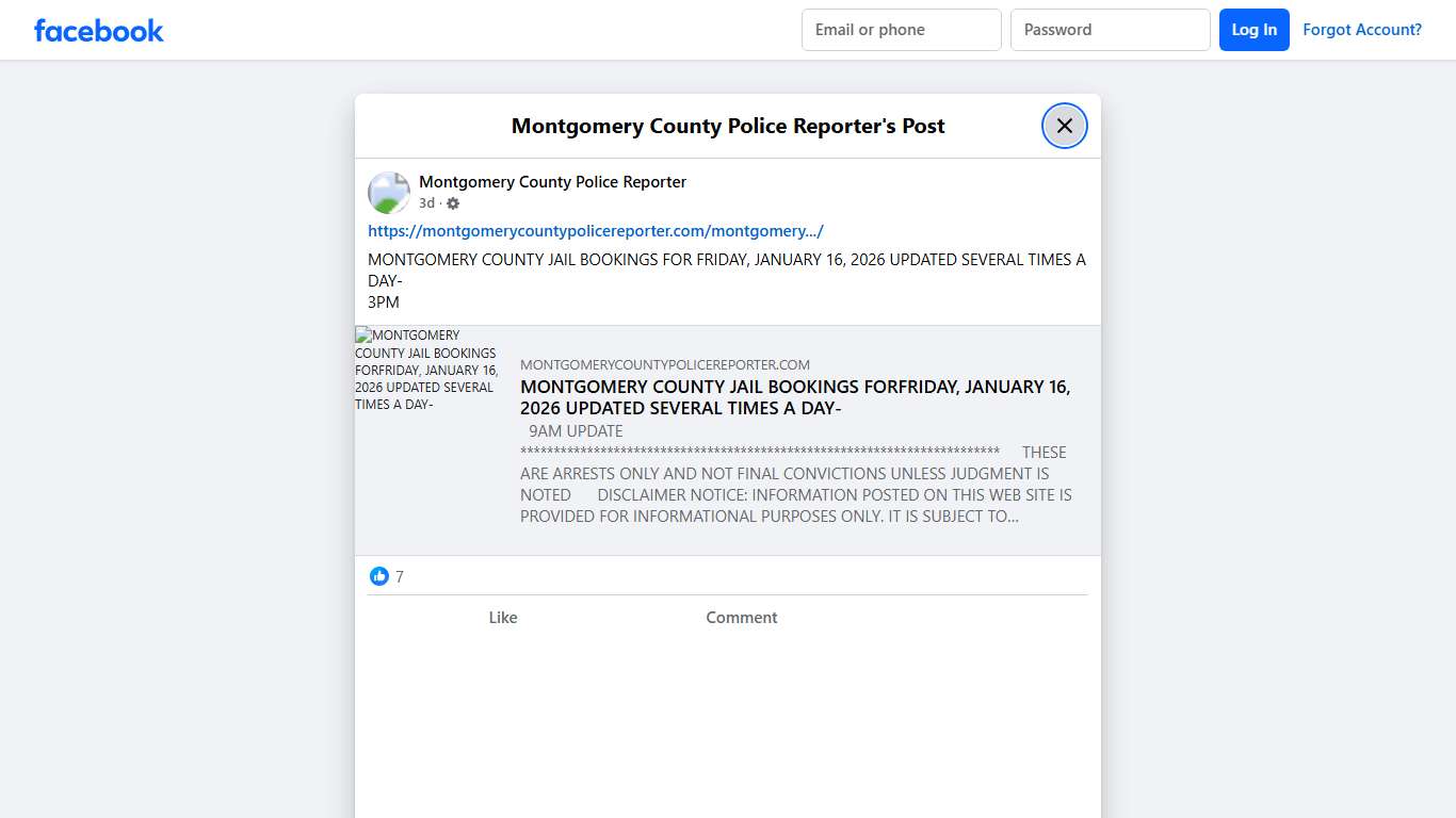 https://montgomerycount... - Montgomery County Police Reporter | Facebook